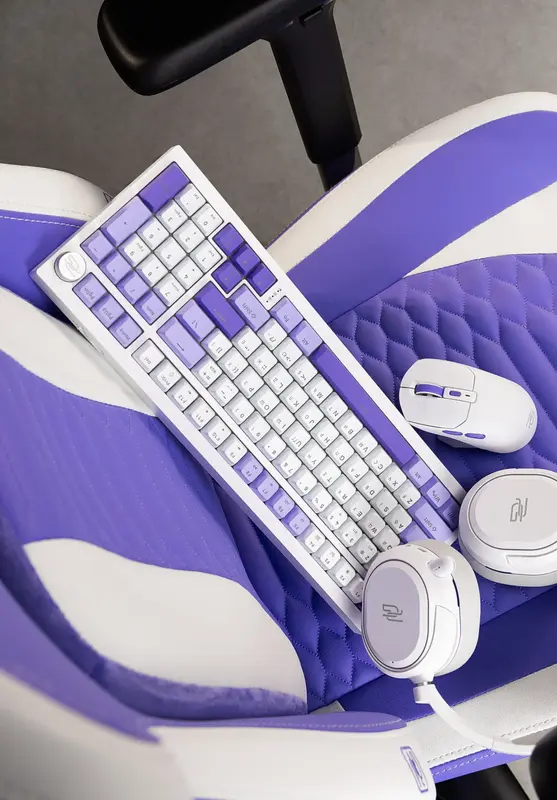 Ігрове крісло Proove Gaming Geek white purple - фото - №19