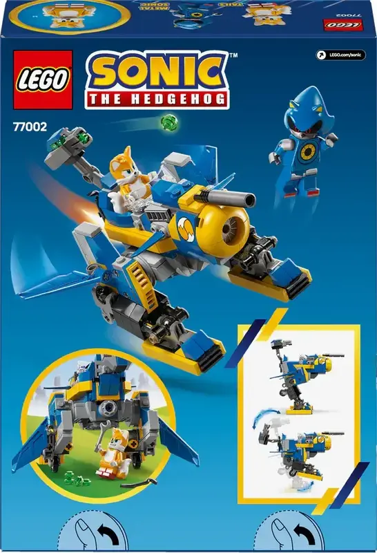 Конструктор LEGO Sonic Cyclone vs. Metal Sonic, 77002 - фото - №2