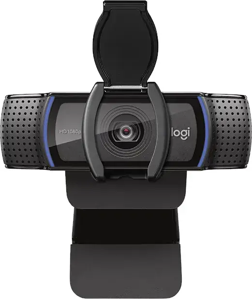 Веб камера Logitech Webcam C920S PRO HD 1080p (960-001252) - фото - №1