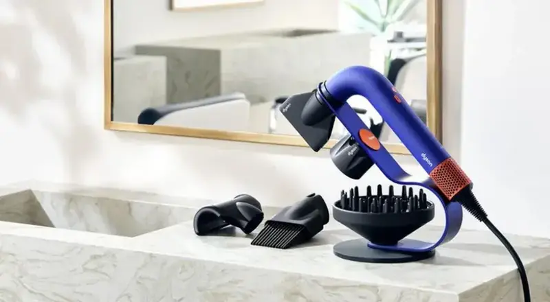 Фен для волосся Dyson Supersonic R Pro HD18 Vinca Blue/Rose GLOBAL - фото - №8