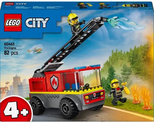Конструктор LEGO City Пожежна машина з драбиною, 60463 - фото - №0