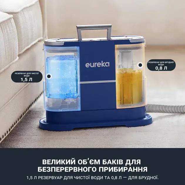 Пилосос миючий для килимів та меблів EUREKA NEY100 - фото - №8