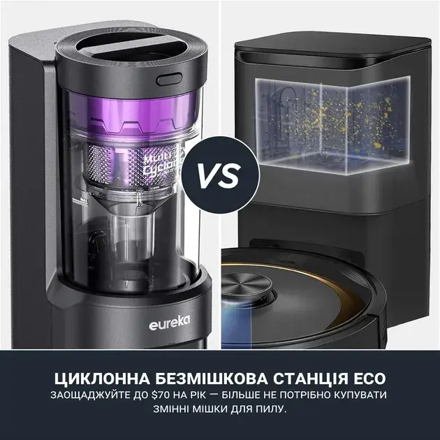 Робот-пилосос миючий EUREKA E10S - фото - №7