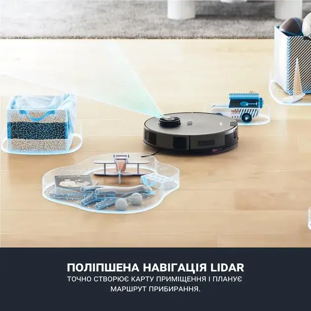 Робот-пилосос миючий EUREKA E10S - фото - №4