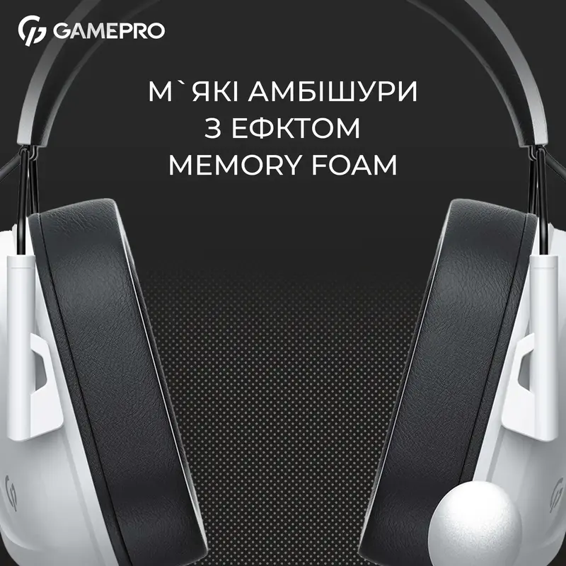 Гарнітура ігрова GamePro Genesis Hunter (HS1350W) - фото - №5
