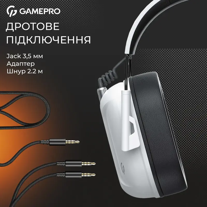 Гарнітура ігрова GamePro Genesis Hunter (HS1350W) - фото - №7