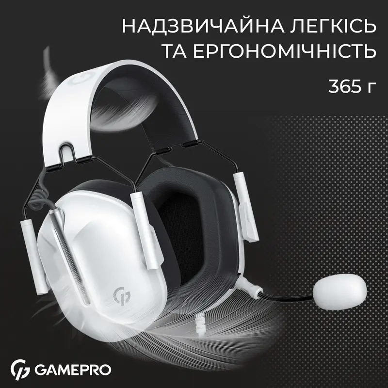 Гарнітура ігрова GamePro Genesis Hunter (HS1350W) - фото - №8