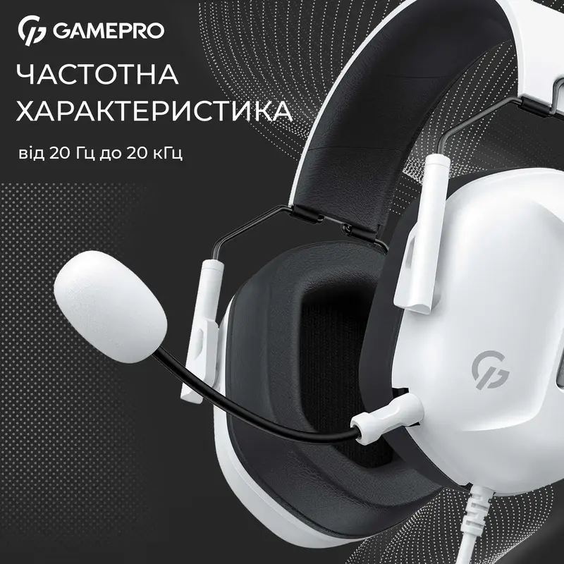 Гарнітура ігрова GamePro Genesis Hunter (HS1350W) - фото - №9