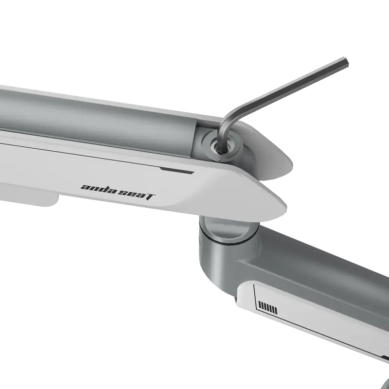 Настільне кріплення для монітора Anda Seat Stealth PRO II 17'-42'' White&Gray - фото - №4