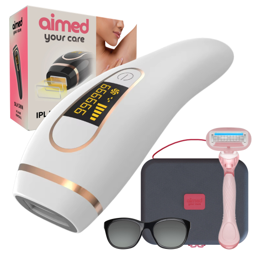 Фотоэпилятор AIMED Silk Skin IPL Intensed Pulse Light (белый) - фото - №2