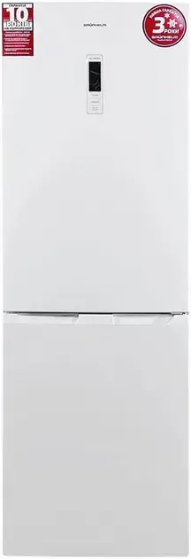 Холодильник Grunhelm BRH-N185D60W - фото - №0