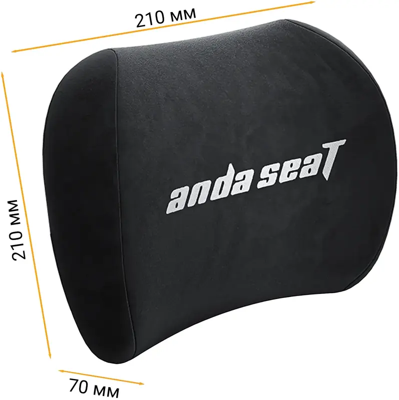 Подушка для головы Anda Seat Novis Head Pillow Black - фото - №3