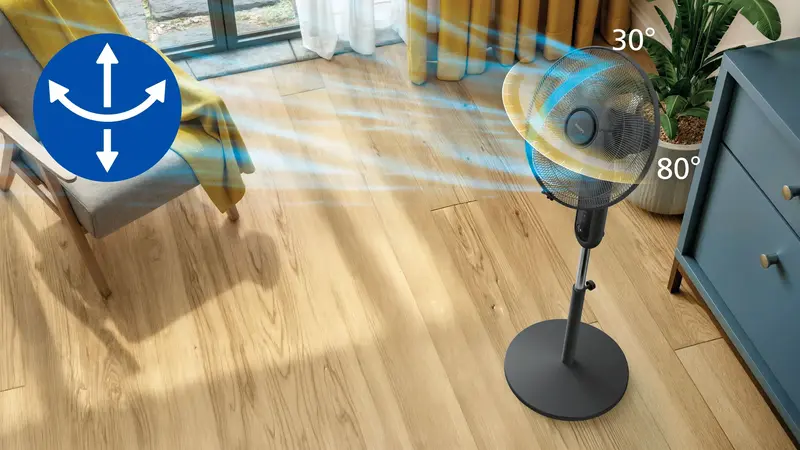 Вентилятор підлоговий Philips CX1520/01 - фото - №6