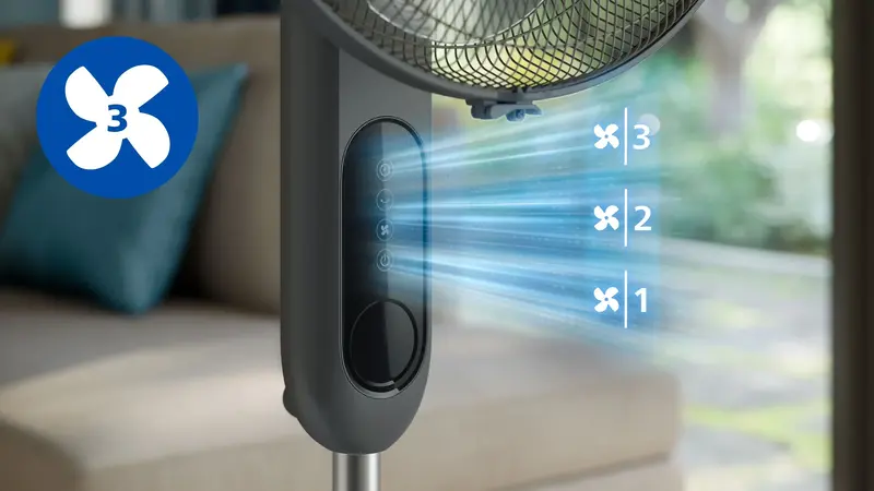 Вентилятор підлоговий Philips CX1520/01 - фото - №10