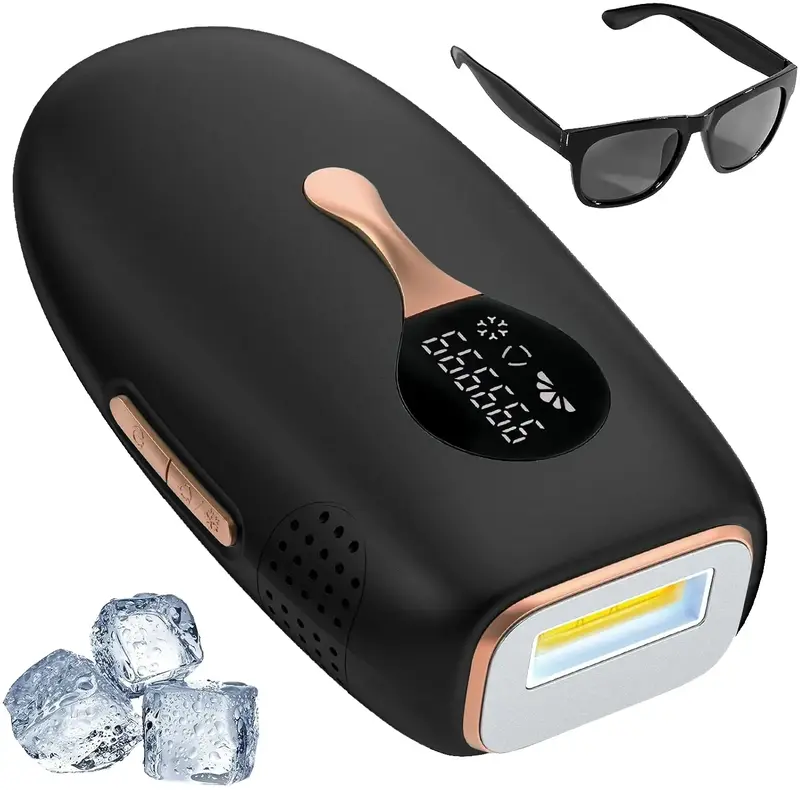 Фотоэпилятор AIMED Silk Skin PRO Ice Cooling IPL Intensed Pulse Light, (черный) - фото - №0