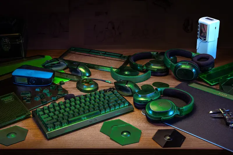Ігрова миша RAZER Basilisk V3 PRO Wireless Phantom Green - фото - №6