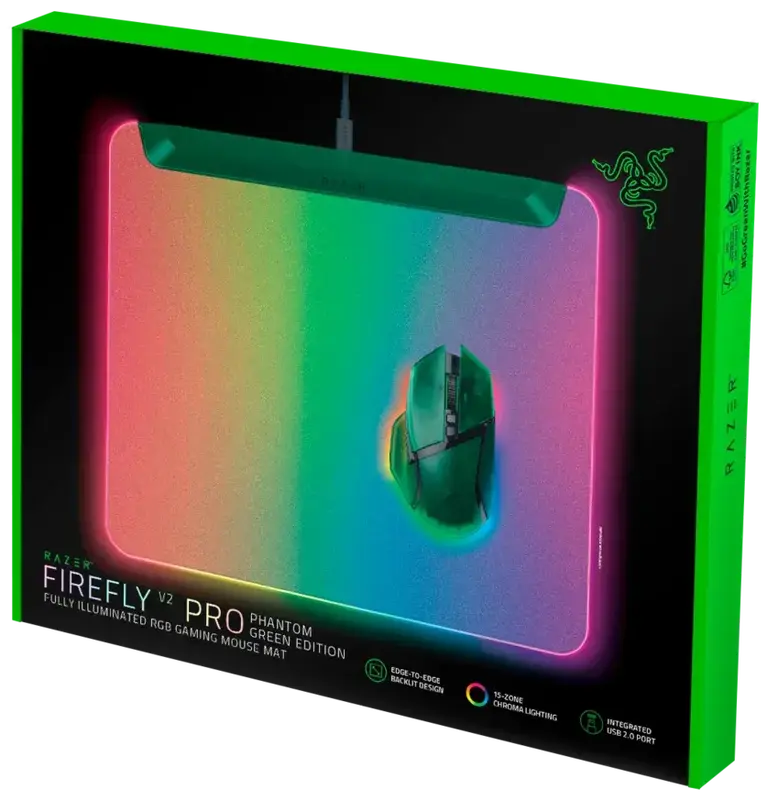 Игровая поверхность RAZER Firefly V2 Pro, Phantom Edition ᐈ
