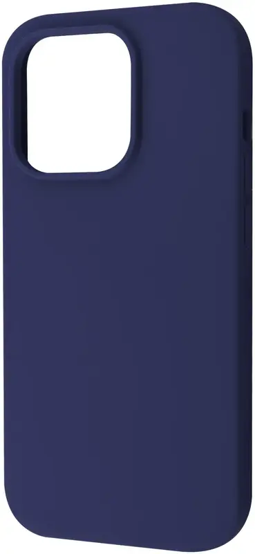 Чохол WAVE Full Silicone Cover iPhone 14 Pro (midnight blue) - фото - №0