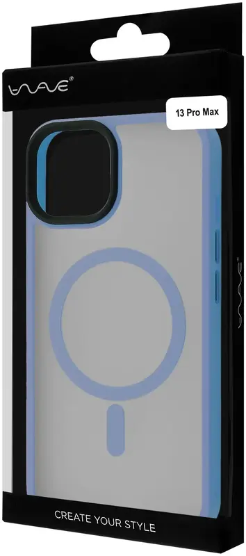 Чохол WAVE Matte Insane Case with Magnetic Ring iPhone 13 Pro Max (ultramarin) - фото - №3