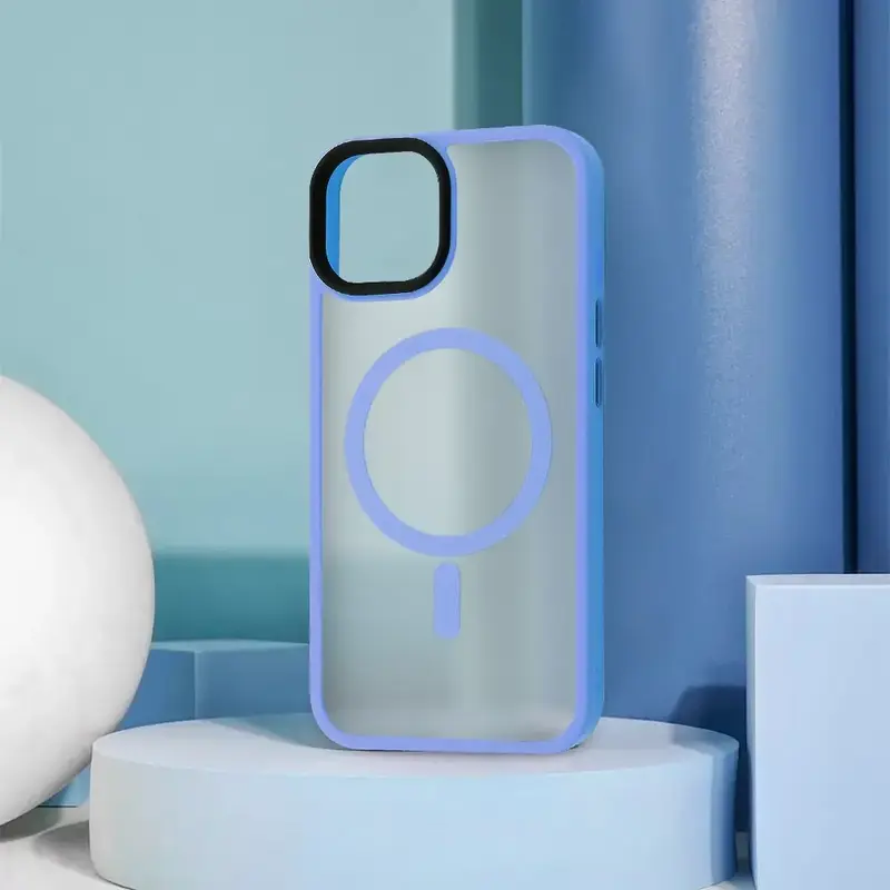 Чохол WAVE Matte Insane Case with Magnetic Ring iPhone 13 Pro Max (ultramarin) - фото - №4