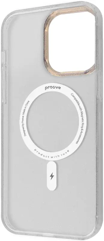 Чохол Proove Cuprum Case with Magnetic Ring iPhone 14 Pro Max (cream) - фото - №1