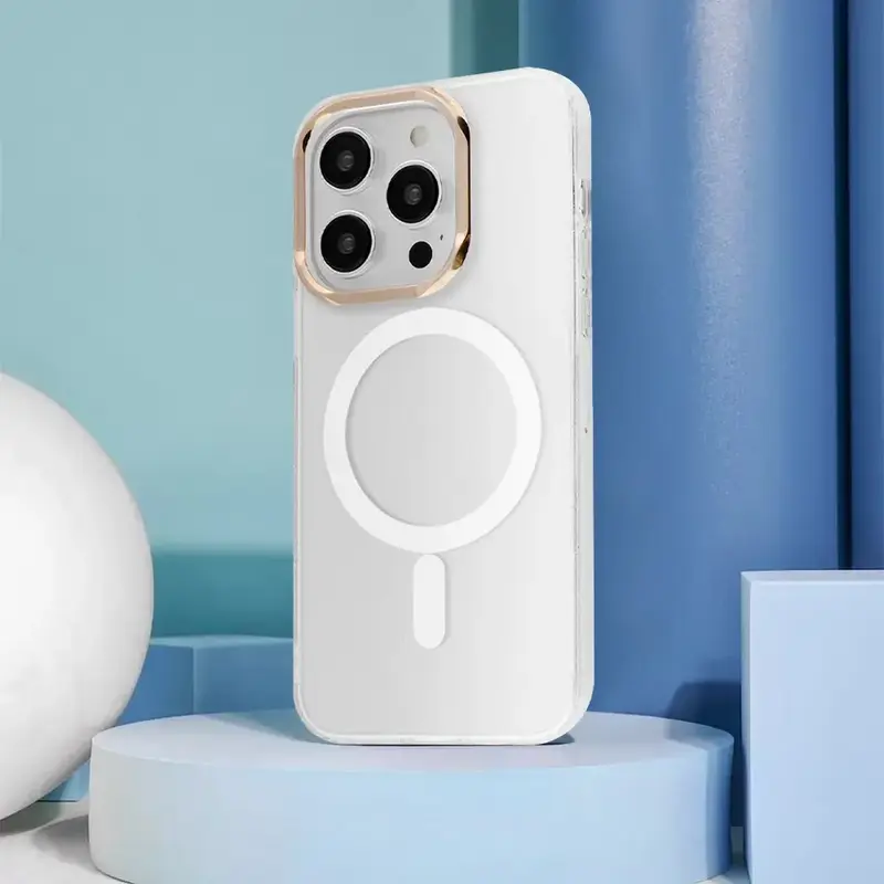 Чохол Proove Cuprum Case with Magnetic Ring iPhone 14 Pro (white) - фото - №4