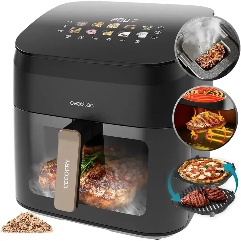 Мультипіч CECOTEC Cecofry&Grill Smokin 8500 - фото - №5