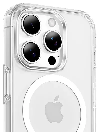 Чохол для iPhone 15 Pro Keephone Non-yellowing MagSafe (KPNONY15PCL) - фото - №3