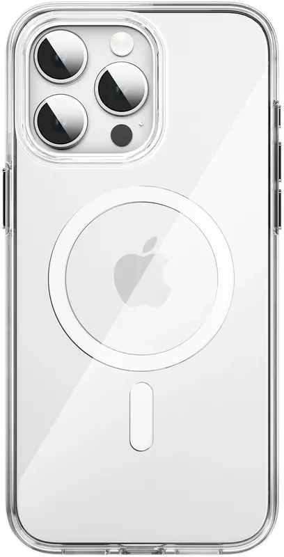 Чохол для iPhone 15 Pro Max Keephone Non-yellowing MagSafe (KPNONY15PMCL) - фото - №0
