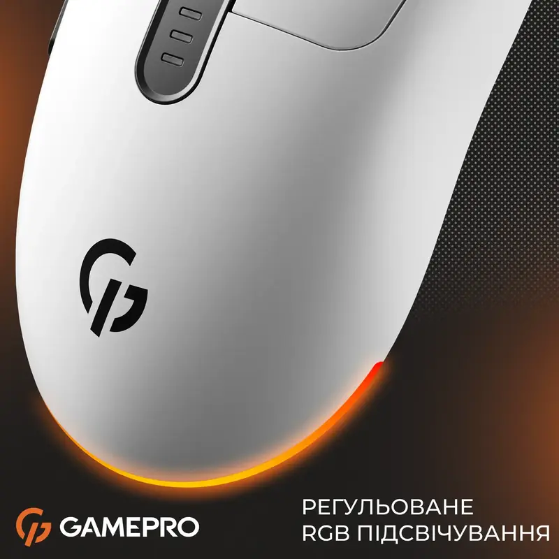 Бездротова мишка Gamepro Genesis Winner Wireless White (GM079W) - фото - №12