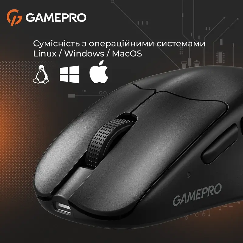 Бездротова мишка Gamepro Genesis Avenger Wireless PAW3311 Ultralight Black (GM096B) - фото - №13