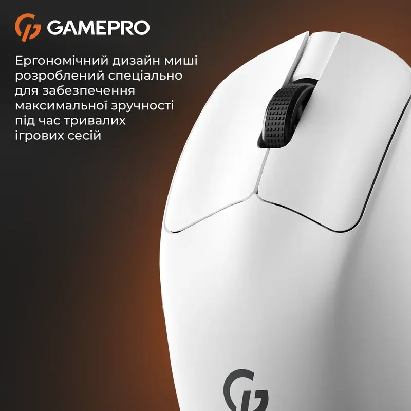 Бездротова мишка Gamepro Genesis Avenger Wireless PAW3311 Ultralight White (GM096W) - фото - №12