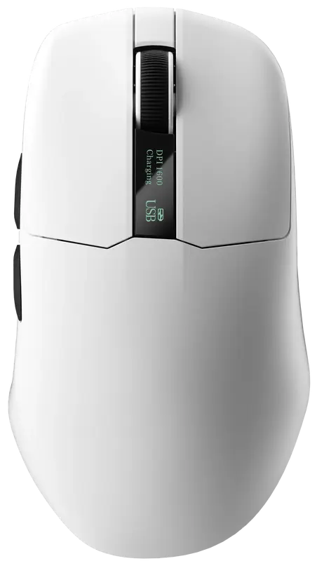 Бездротова ігрова мишка GamePro Asgard Thor Wireless PAW3395 RGB Ultralight White (GM023W) - фото - №1