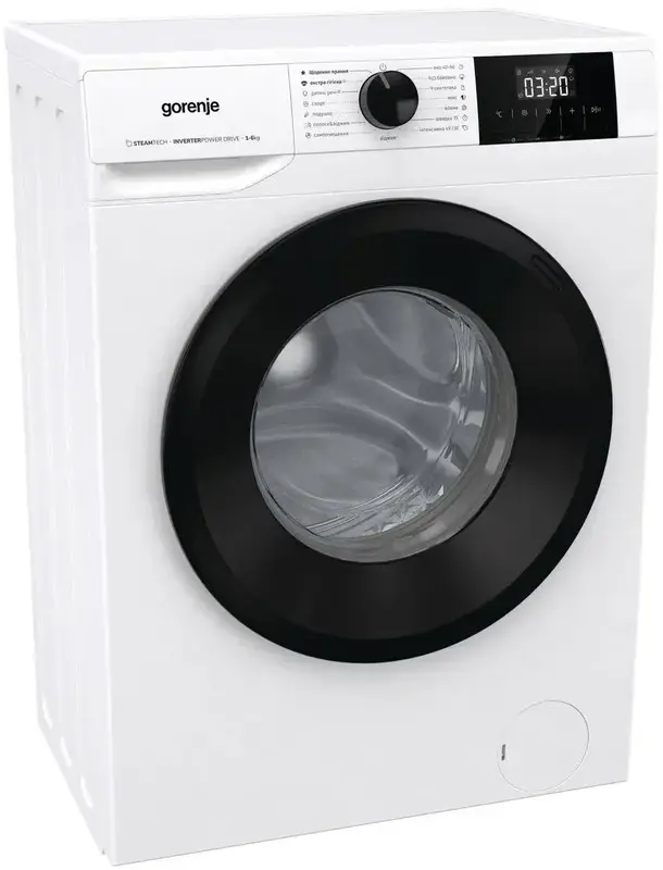 Пральна машина з горизонтальним завантаженням Gorenje HA W3NGPI61SBS - фото - №2
