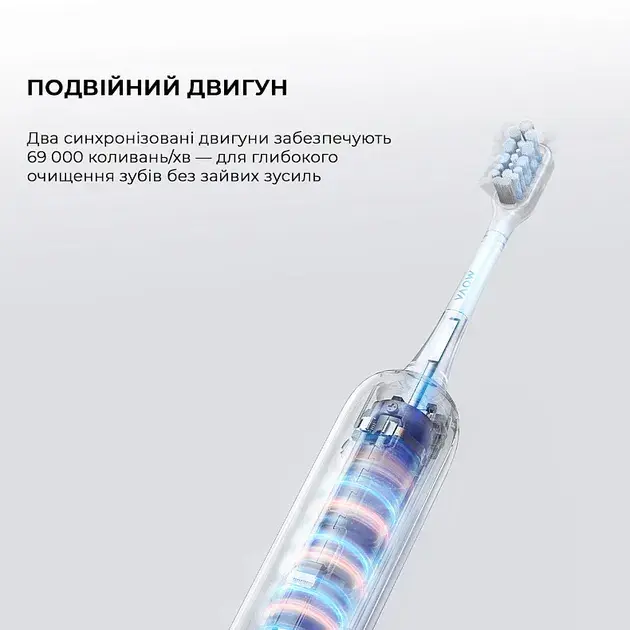 Електрична зубна щітка MOVA Fresh Pro Black (ATB15A-BK) - фото - №8