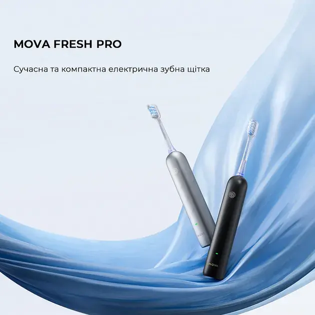 Електрична зубна щітка MOVA Fresh Pro Black (ATB15A-BK) - фото - №5