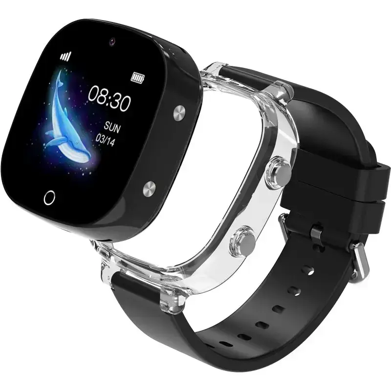 Дитячий смарт-годинник Gelius Pro з GPS/4G eSIM GP-PK009 (Summer) Black - фото - №1