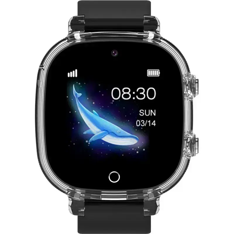 Дитячий смарт-годинник Gelius Pro з GPS/4G eSIM GP-PK009 (Summer) Black - фото - №2