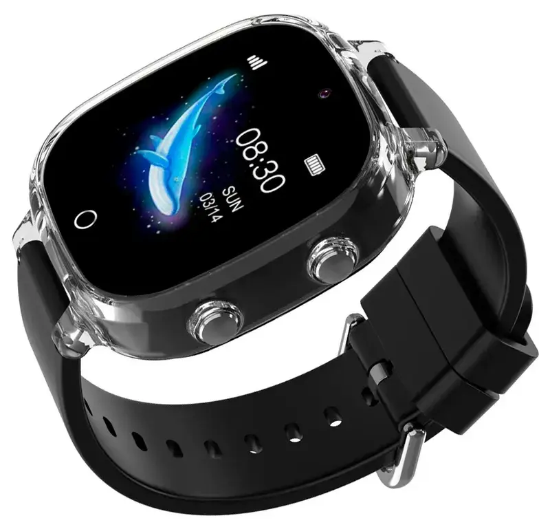 Дитячий смарт-годинник Gelius Pro з GPS/4G eSIM GP-PK009 (Summer) Black - фото - №4
