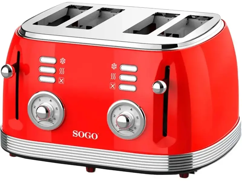Тостер Retro SOGO SS-5465 - фото - №0