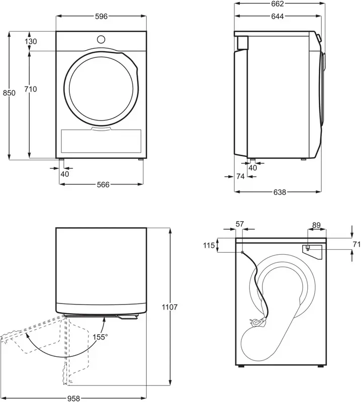 Сушильна машина Electrolux EW6D171YU - фото - №12