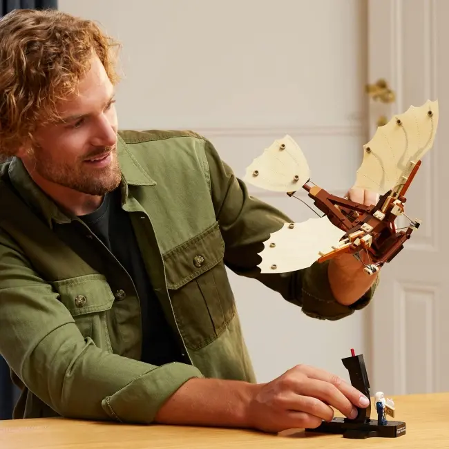 Конструктор LEGO Icons Літальний апарат Леонардо да Вінчі, 10363 - фото - №4