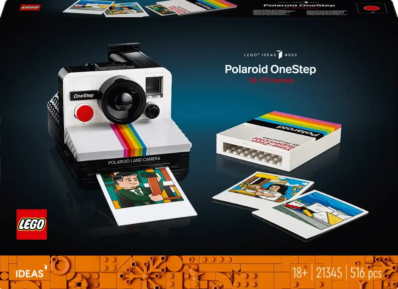 Конструктор LEGO Ideas Polaroid OneStep SX-70, 21345- - фото - №0