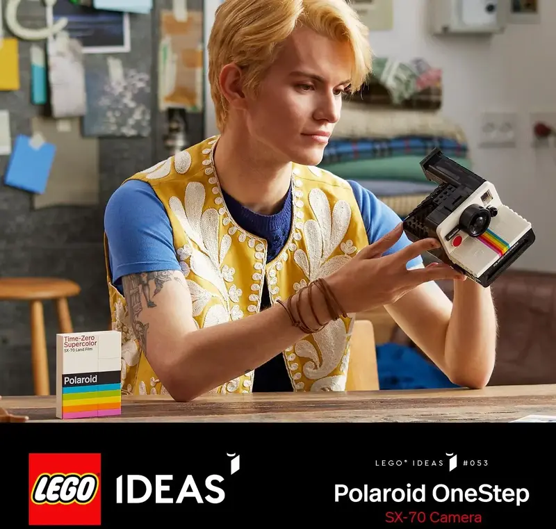 Конструктор LEGO Ideas Polaroid OneStep SX-70, 21345- - фото - №12