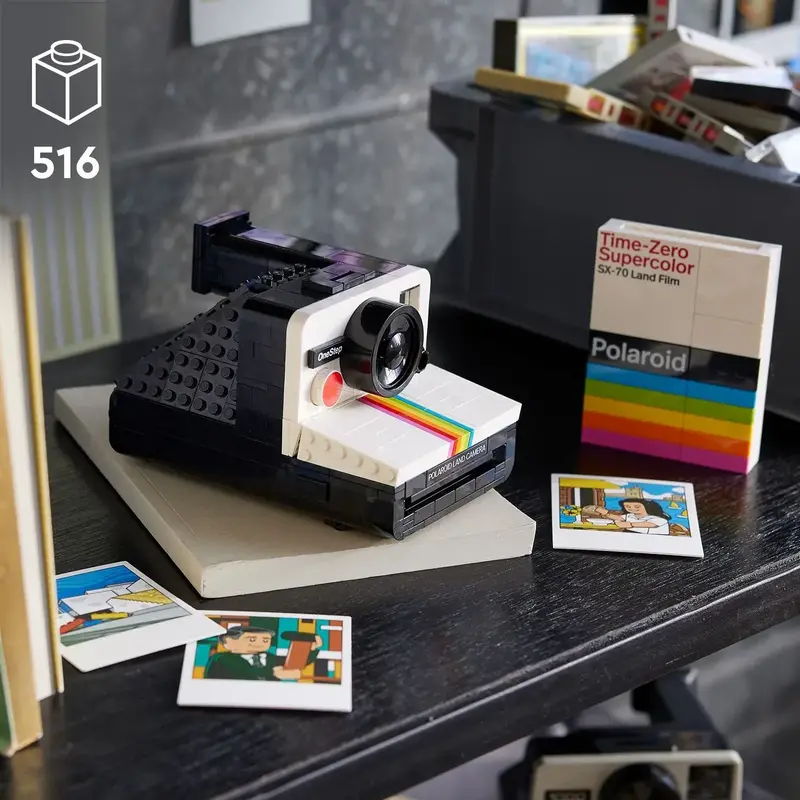 Конструктор LEGO Ideas Polaroid OneStep SX-70, 21345- - фото - №4