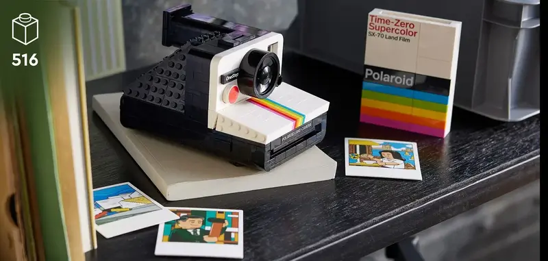 Конструктор LEGO Ideas Polaroid OneStep SX-70, 21345- - фото - №1