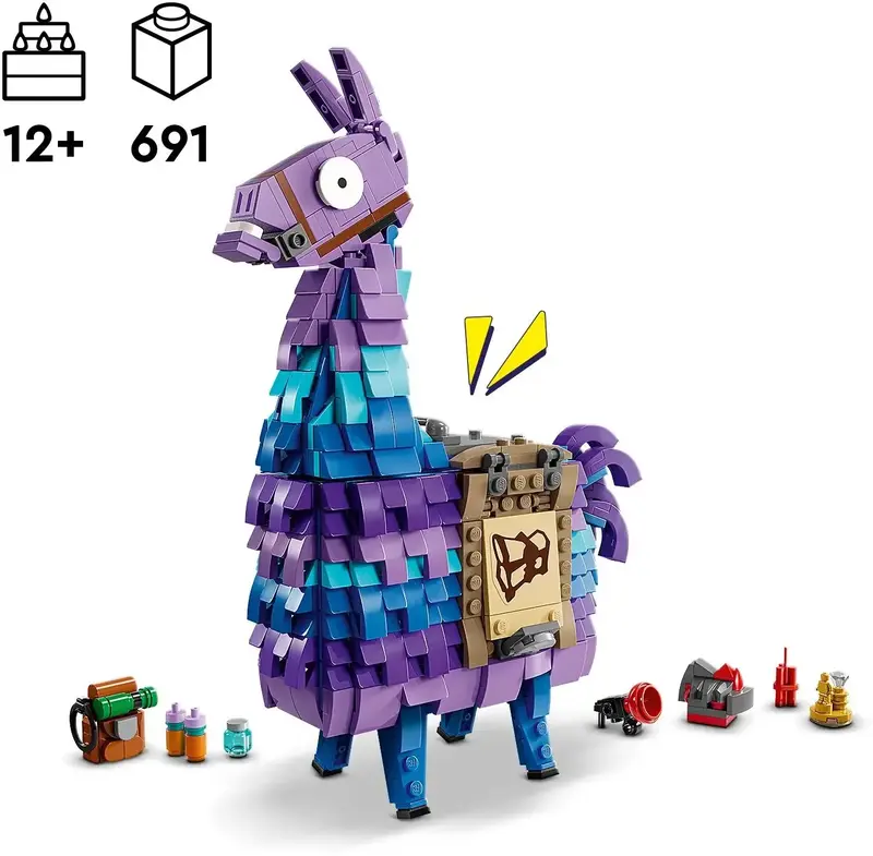 Конструктор LEGO Fortnite Supply Llama, 77071 - фото - №10