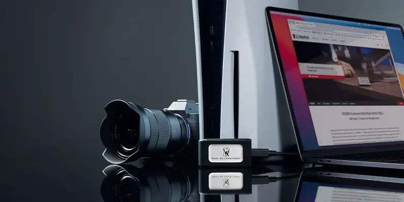 Зовнiшнiй SSD Kingston XS2000 500Gb (SXS2000/500GA) USB 3.2 Gen 2x2 Type-C - фото - №6