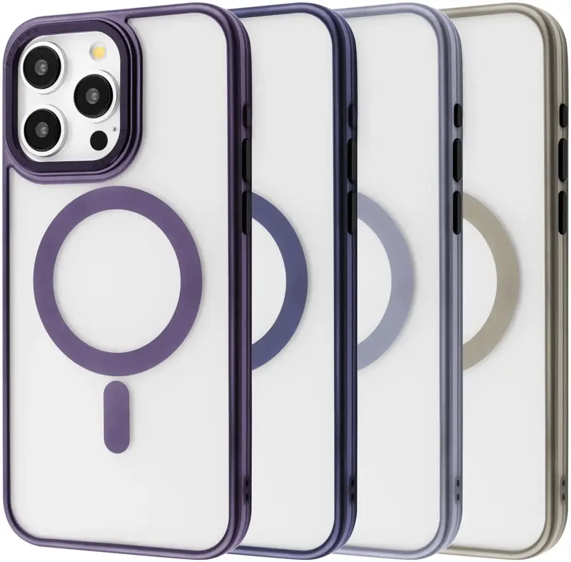 Чохол для iPhone 16 Pro Max Proove Blur Case with Magnetic Ring (midnight blue) - фото - №3