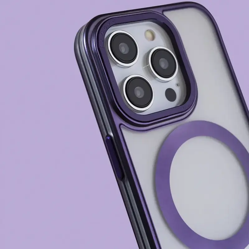 Чохол для iPhone 16 Pro Max Proove Blur Case with Magnetic Ring (midnight blue) - фото - №4